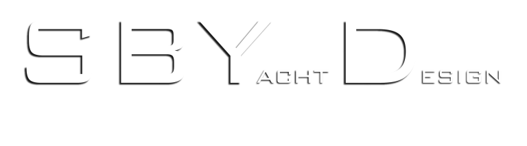 Logo blanc SB Yacht design cabinet d'étude d'architecture navale