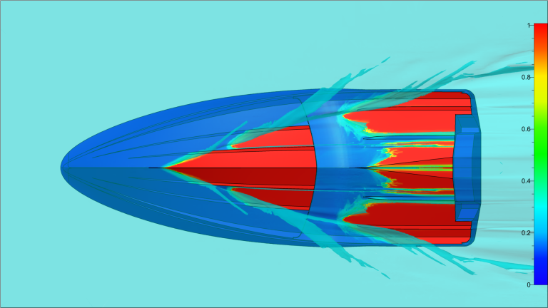 notre service de CFD, étude hydrodynamique sb yacht design