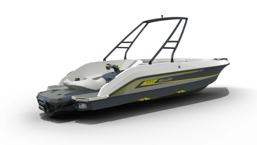 Sealver wave boat par SB Yacht Design