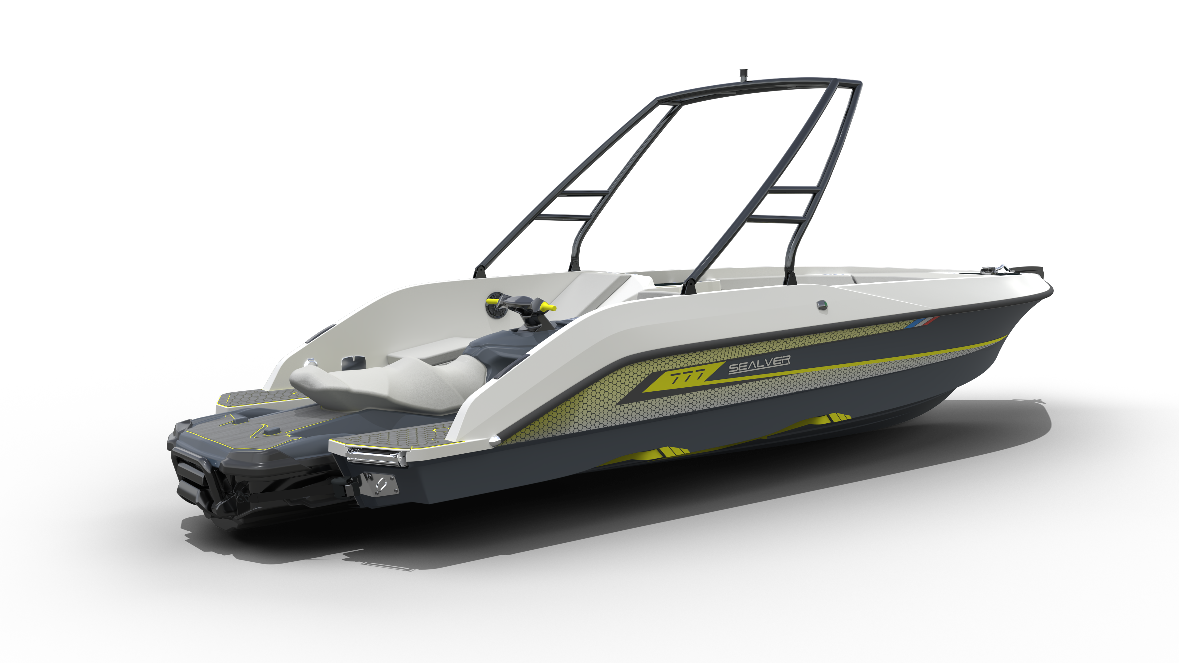 Sealver wave boat par SB Yacht Design