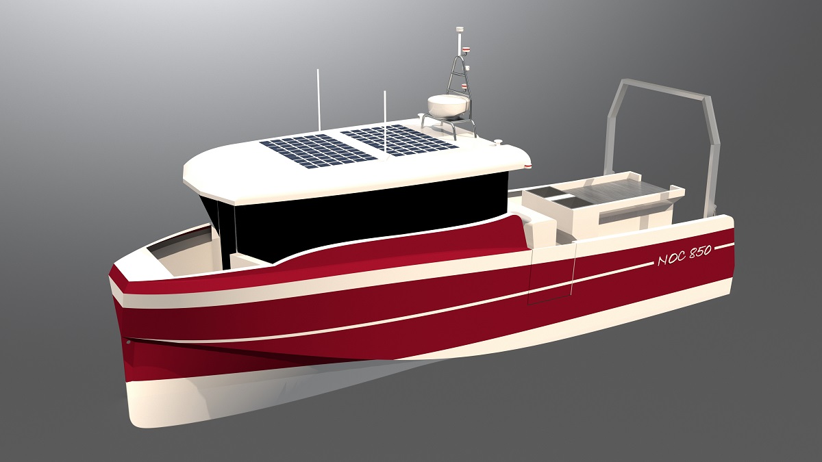 bateau coque en polyéthylène par sb yacht design