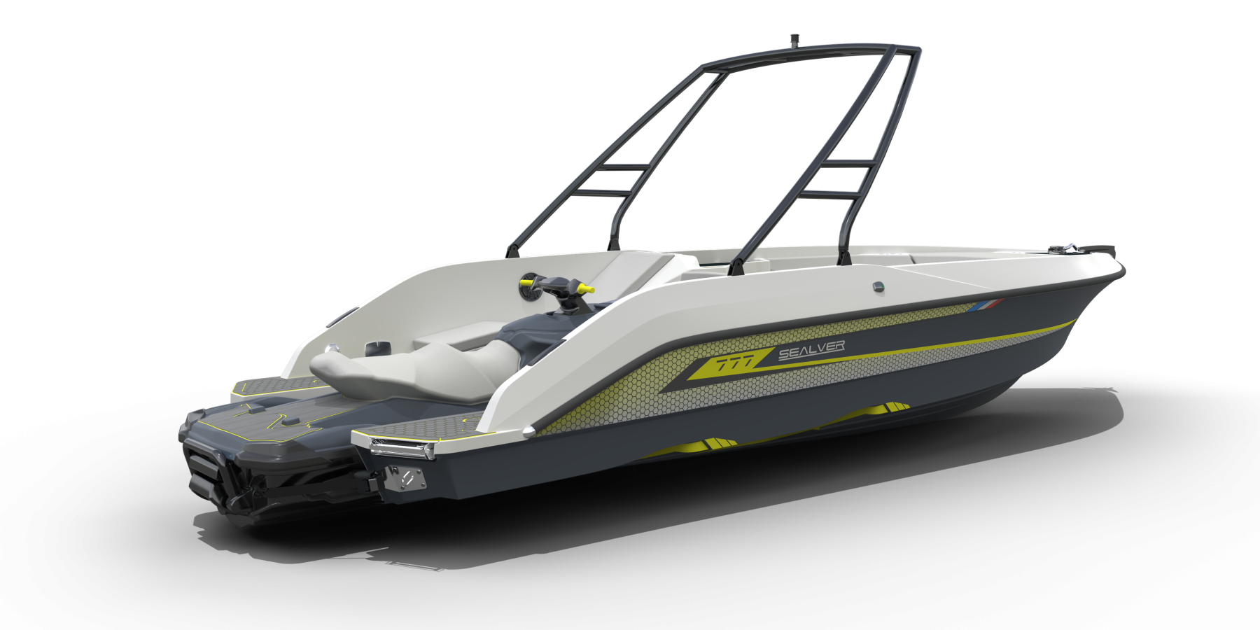 Sealver wave boat par SB Yacht Design